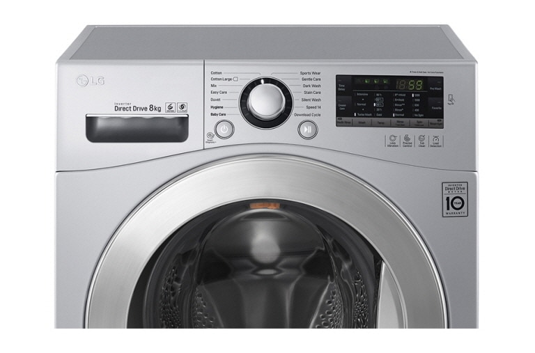 LG Lavage Rapide & Performant avec TurboWash™ de LG, LG F84875IX