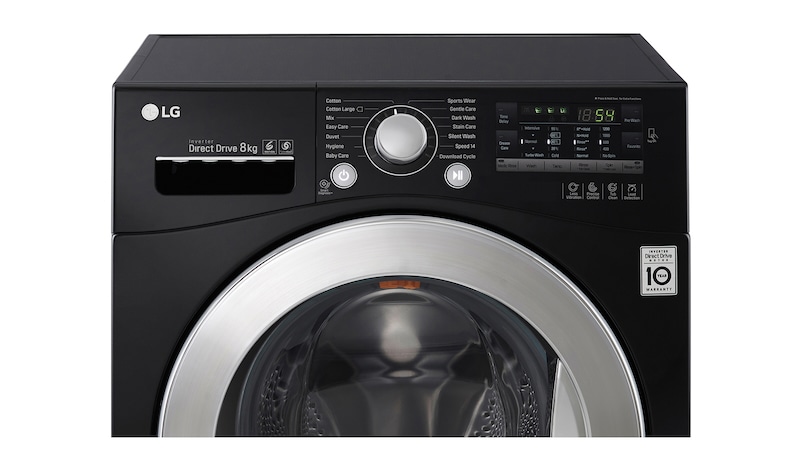 LG Lavage Rapide & Performant avec TurboWash™ de LG, LG F84878BL