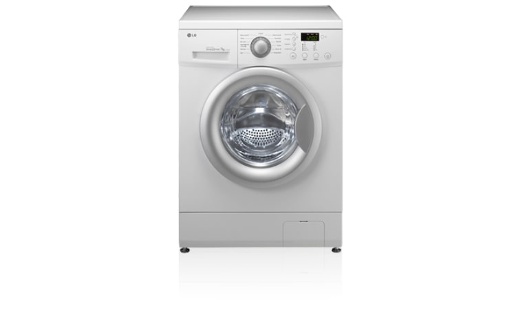 Vue avant de Lave-linge Inverter Direct Drive 7kg LG F12721WH