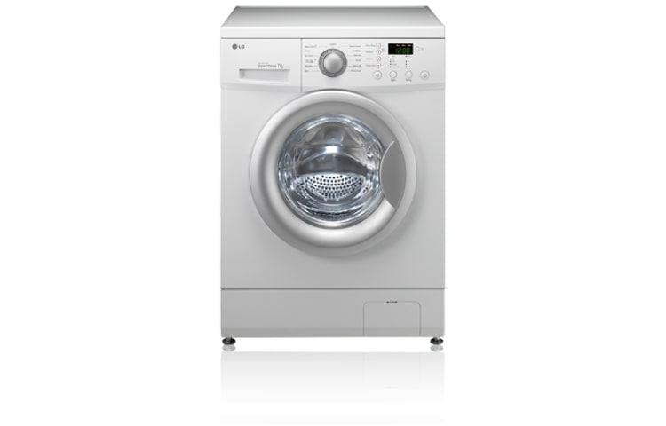 Vue avant de Lave-Linge Format standard 7 Kg LG F14721WH