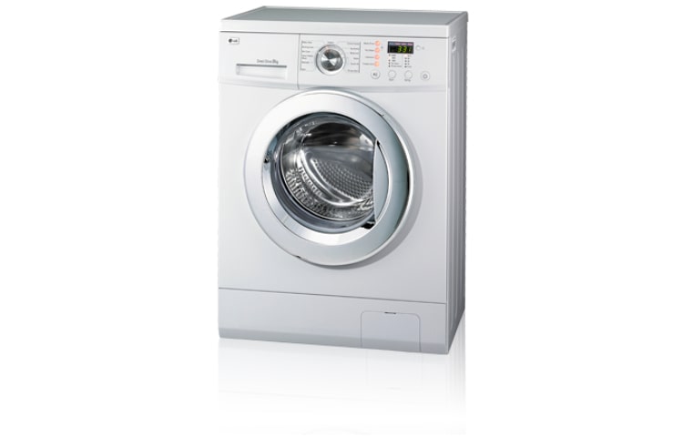 Vue avant de Lave-Linge Format standard 8 Kg LG F14822WH