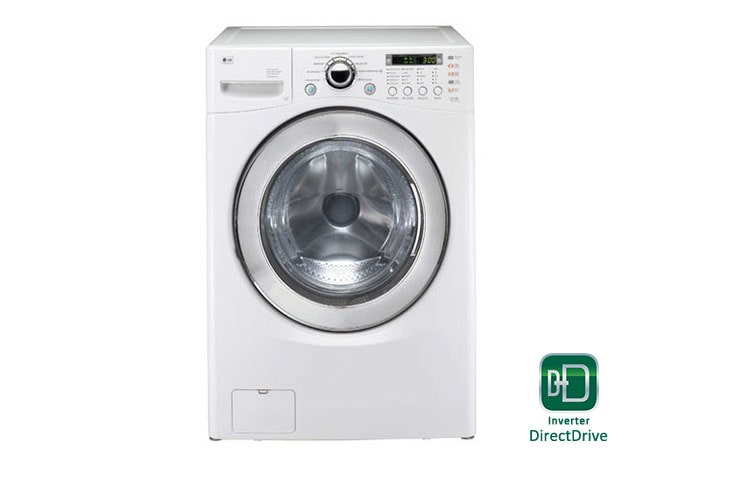Vue avant de Lave-linge Direct Drive Maxi Format 13 Kg LG F32580WH