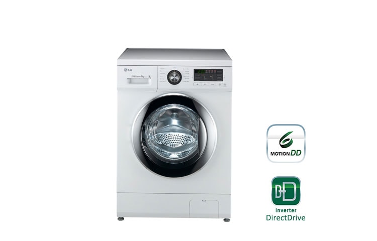 Vue avant de Lave-linge 6 Motion Direct Drive 7 Kg LG F74882WH