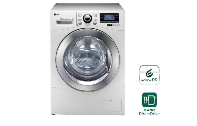 Vue avant de Lave-linge 6 Motion Direct Drive 8 Kg LG F84932WH