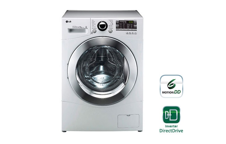 Vue avant de Lave-linge 6 Motion Direct Drive 9 Kg LG F92932WH