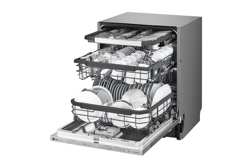 LG Lave-vaisselle encastré LG QuadWash avec TrueSteam, LG DB325TXS