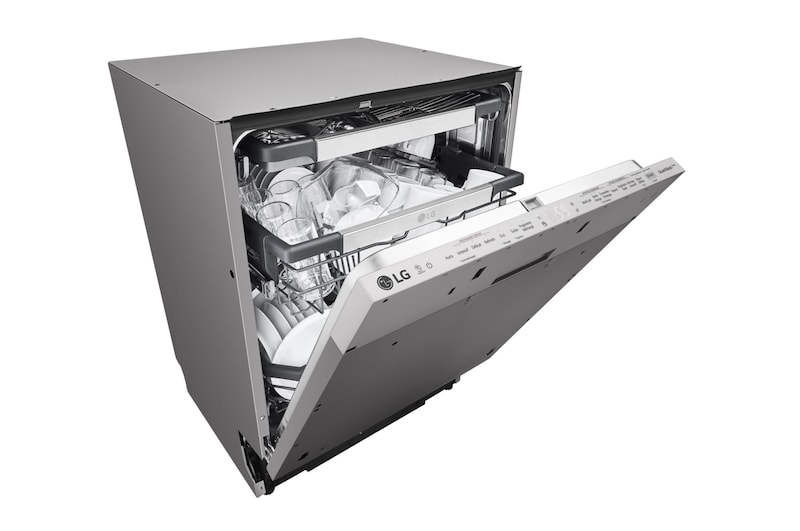 LG Lave-vaisselle encastré LG QuadWash avec TrueSteam, LG DB425TXS