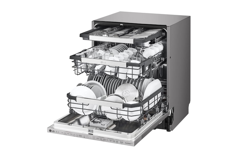 LG Lave-vaisselle encastré LG QuadWash avec TrueSteam, LG DB425TXS