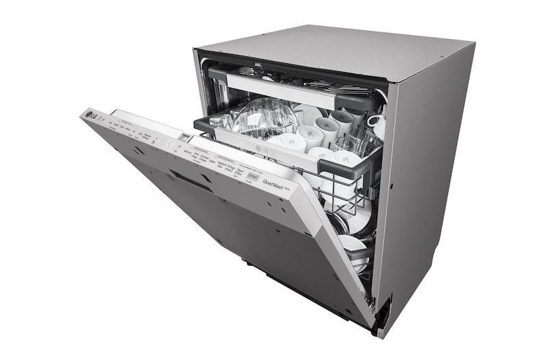 LG Lave-vaisselle encastré LG QuadWash avec TrueSteam, LG DB425TXS