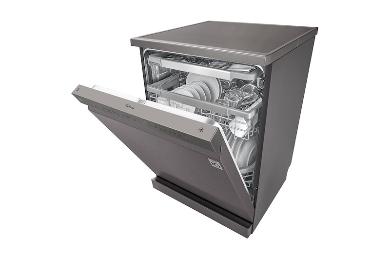 LG Lave-vaisselle | QuadWash™ | A++ | Inverter Direct Drive | Connecté WIFI, LG DF215FP