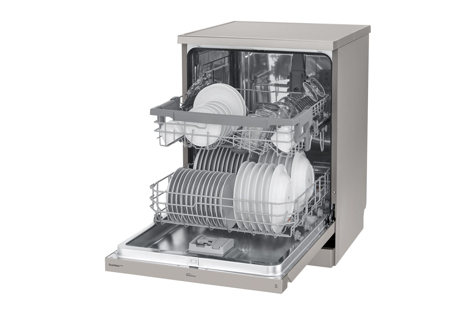 LG Lave-vaisselle | TrueSteam™ | QuadWash™ | Inverter Direct Drive | Connecté Wifi, LG DF222FPS