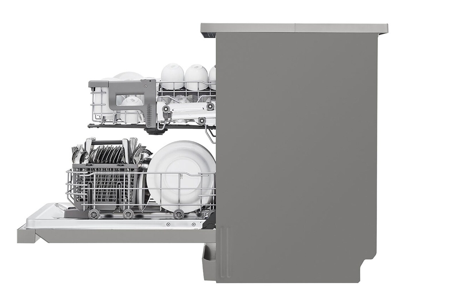 LG DF242FP Vue de côté