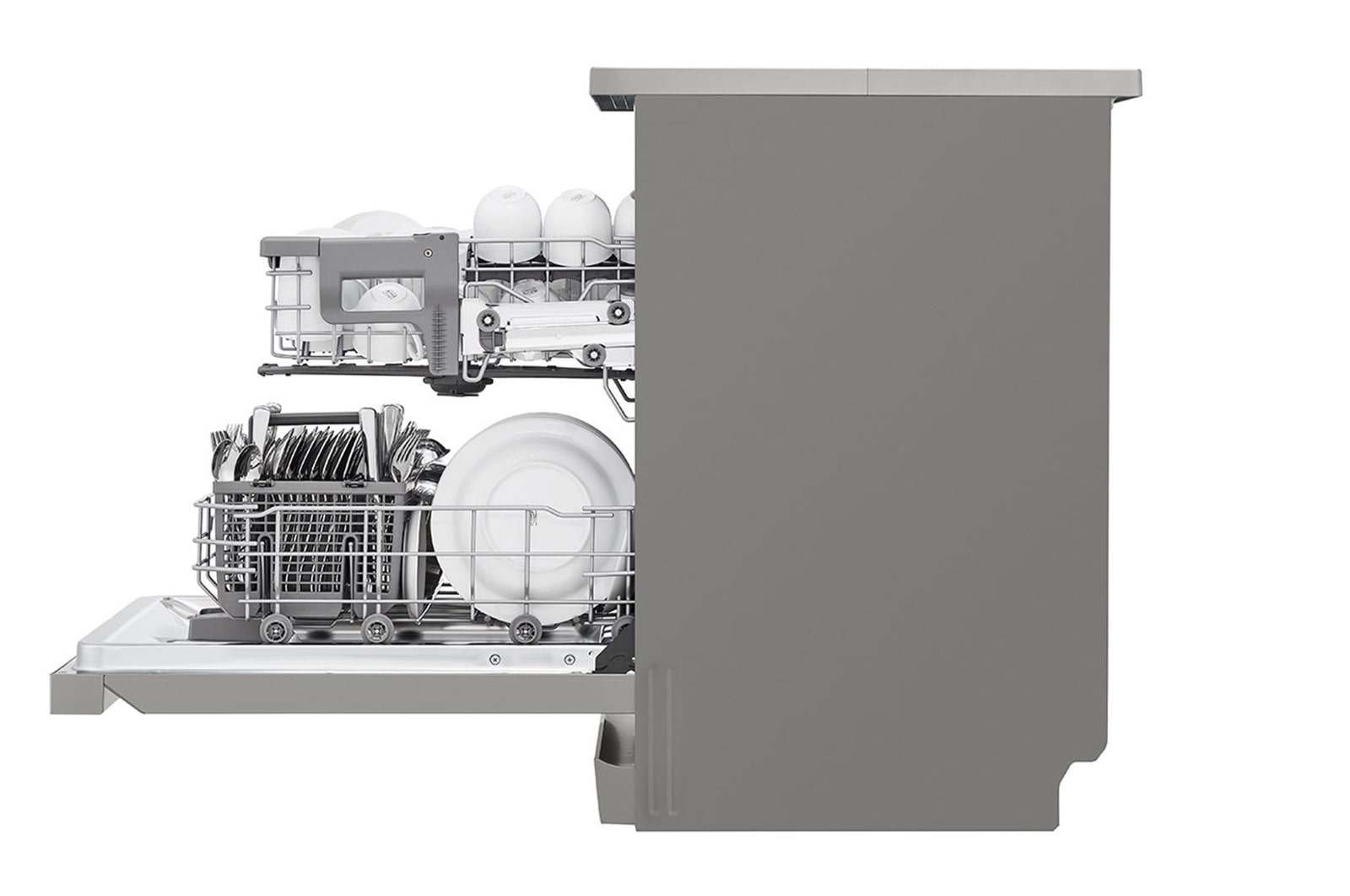 LG DF242FP Vue de côté