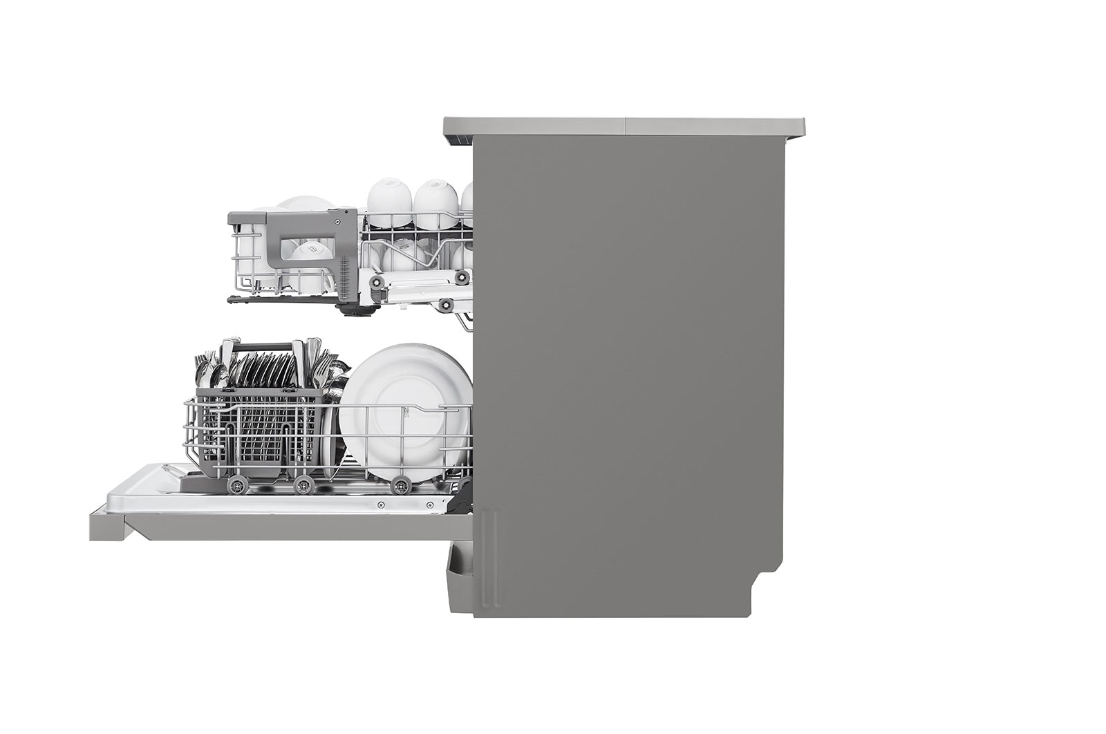 LG Lave-vaisselle | QuadWash™ | Inverter Direct Drive | EasyRack™, LG DF242FP