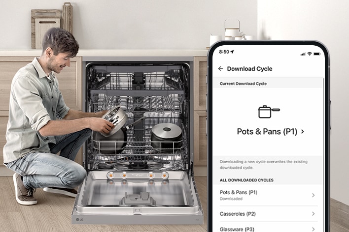 Plus d'options pour un lavage complet