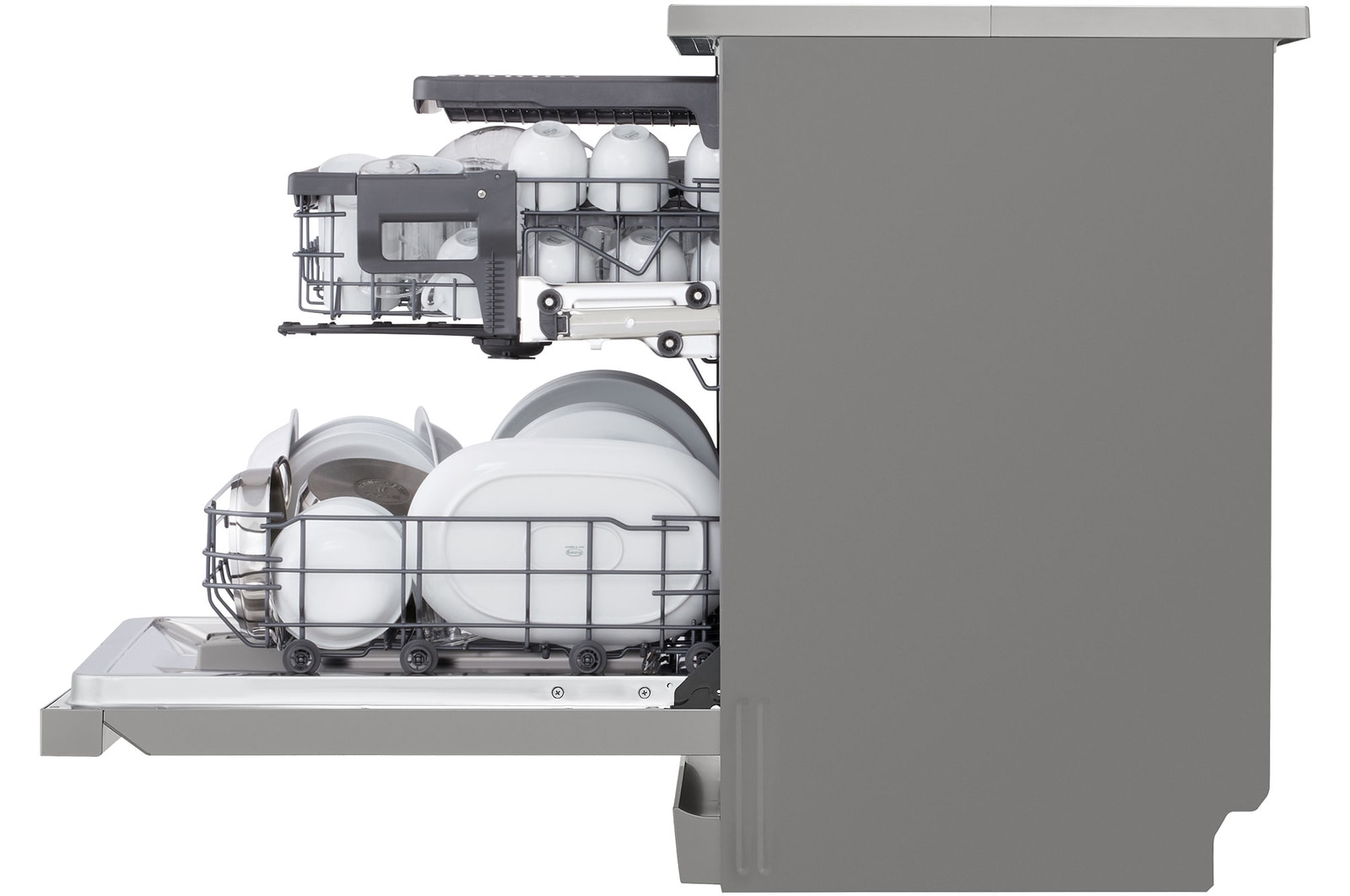LG DF243FV Vue de côté