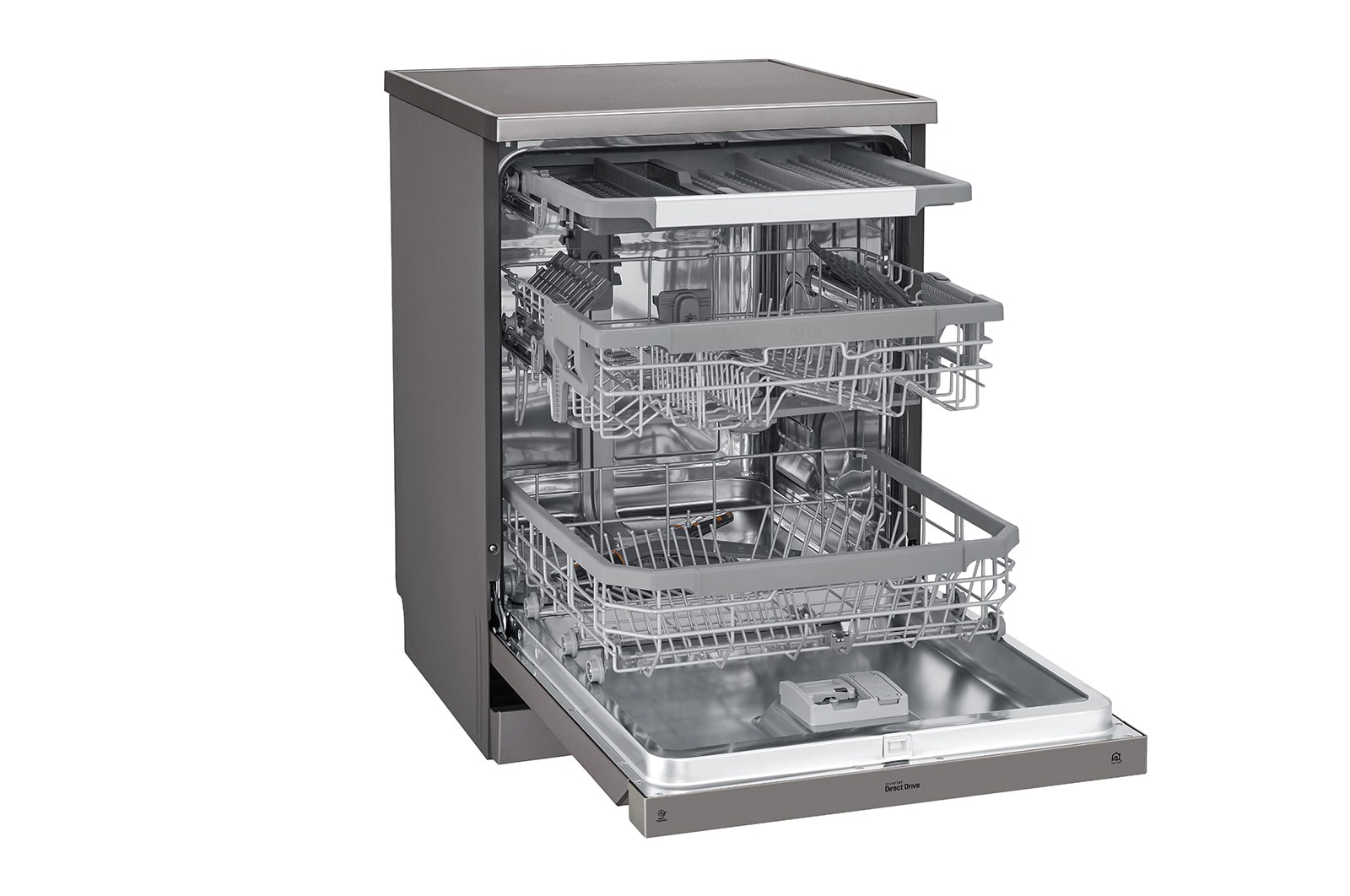 LG Lave-vaisselle | QuadWash™ | E | Inverter Direct Drive | Connecté WIFI, LG DF325FP