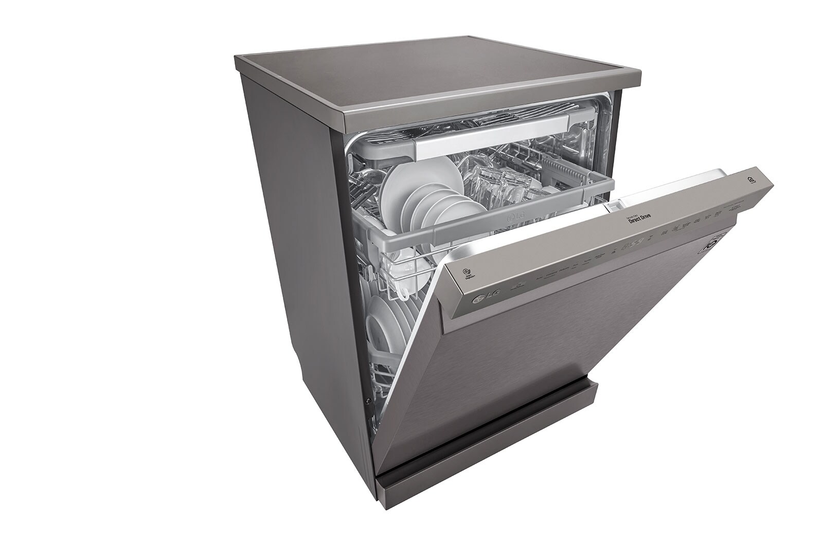 LG Lave-vaisselle | QuadWash™ | E | Inverter Direct Drive | Connecté WIFI, LG DF325FP