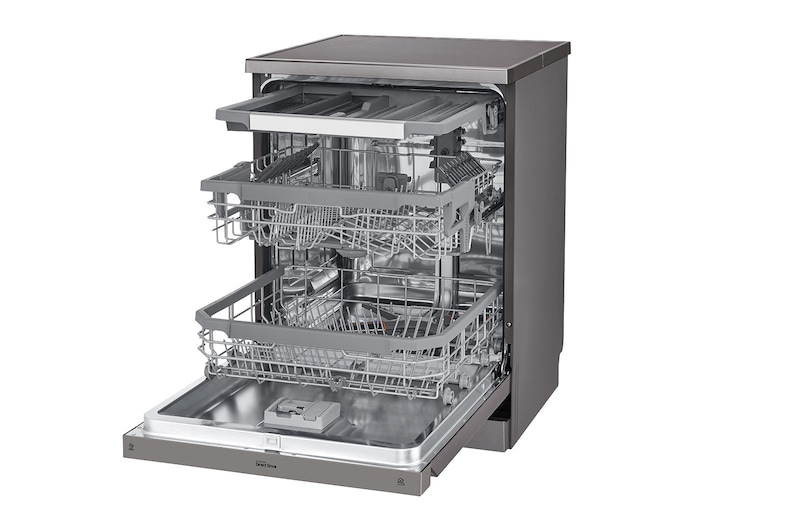 LG Lave-vaisselle | QuadWash™ | E | Inverter Direct Drive | Connecté WIFI, LG DF325FP