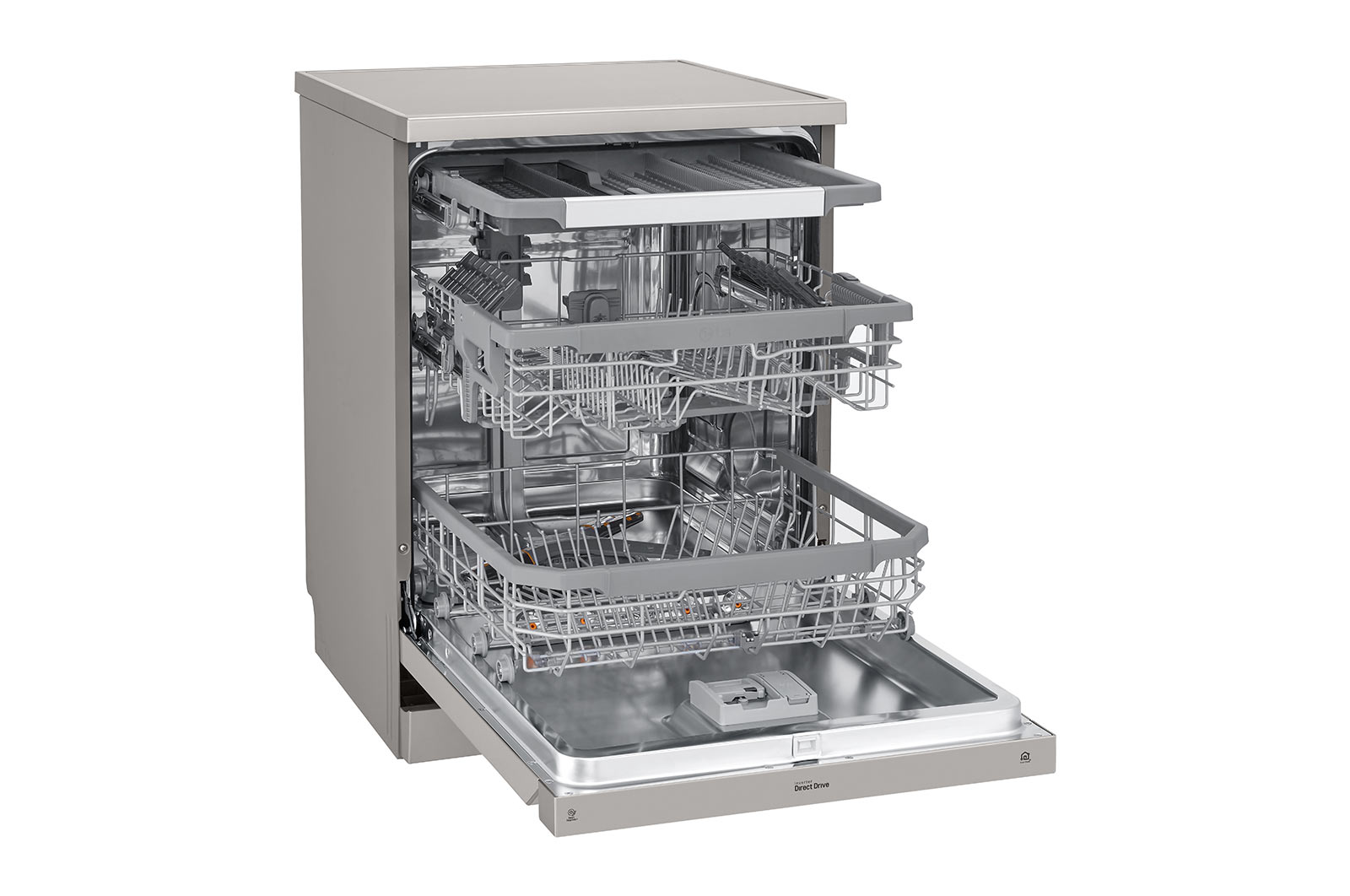 LG Lave-vaisselle | TrueSteam™ | QuadWash™ | E | Inverter Direct Drive | Connecté WIFI, LG DF325FPS