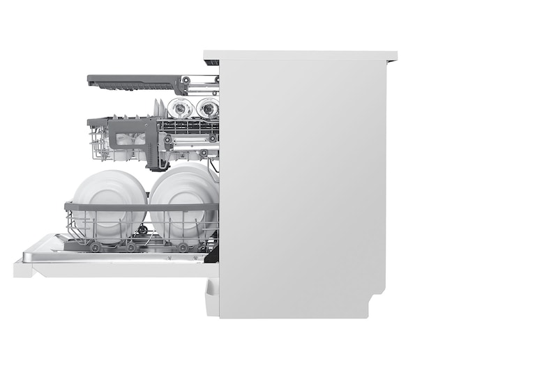 LG Lave-vaisselle | QuadWash™ | E | Inverter Direct Drive | Connecté WIFI, LG DF325FW