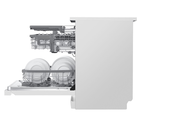 LG Lave-vaisselle | QuadWash™ | E | Inverter Direct Drive | Connecté WIFI, LG DF325FW