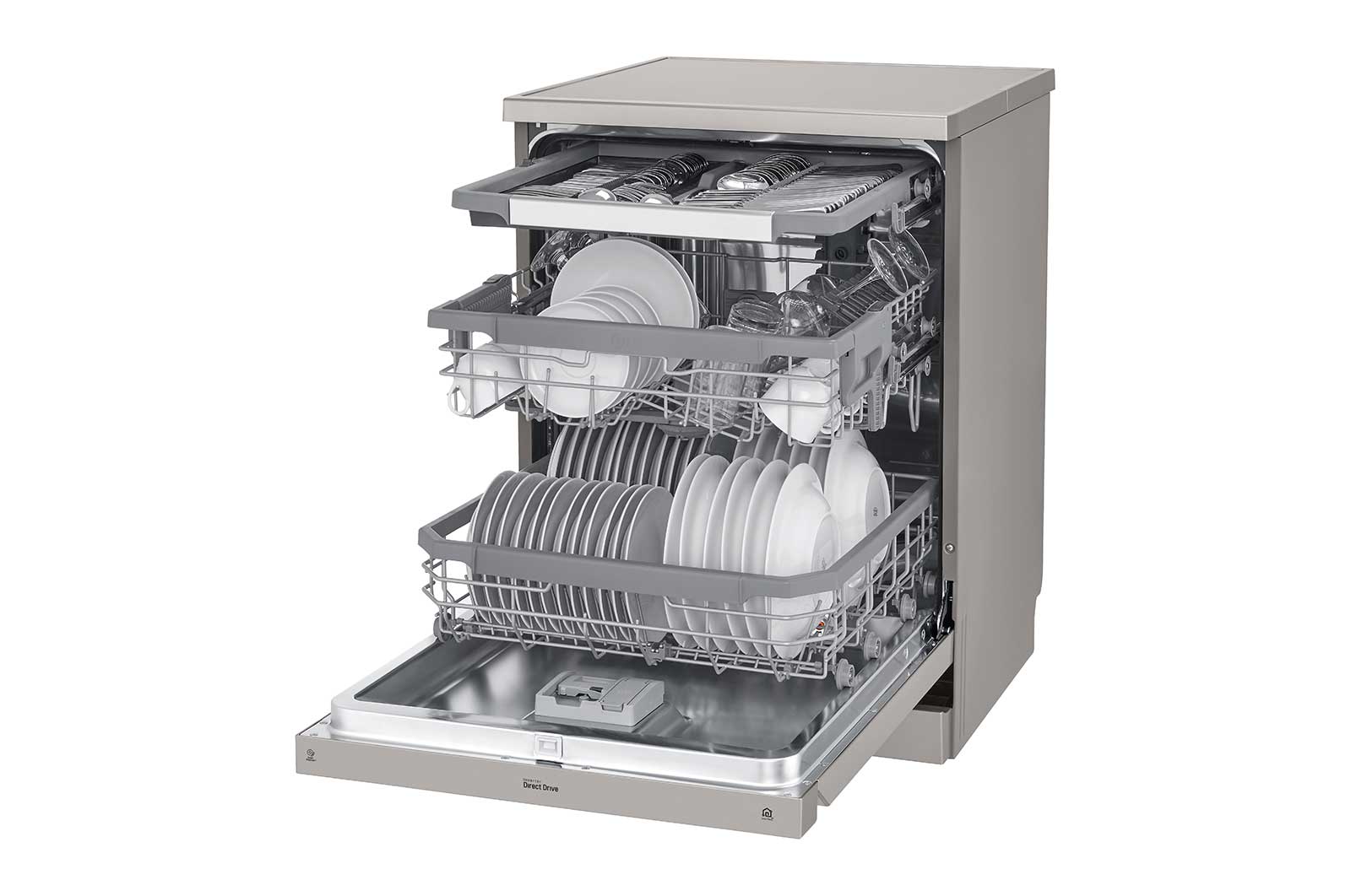 LG Lave-vaisselle | 43dB |TrueSteam™ | QuadWash™, LG DF365FPS