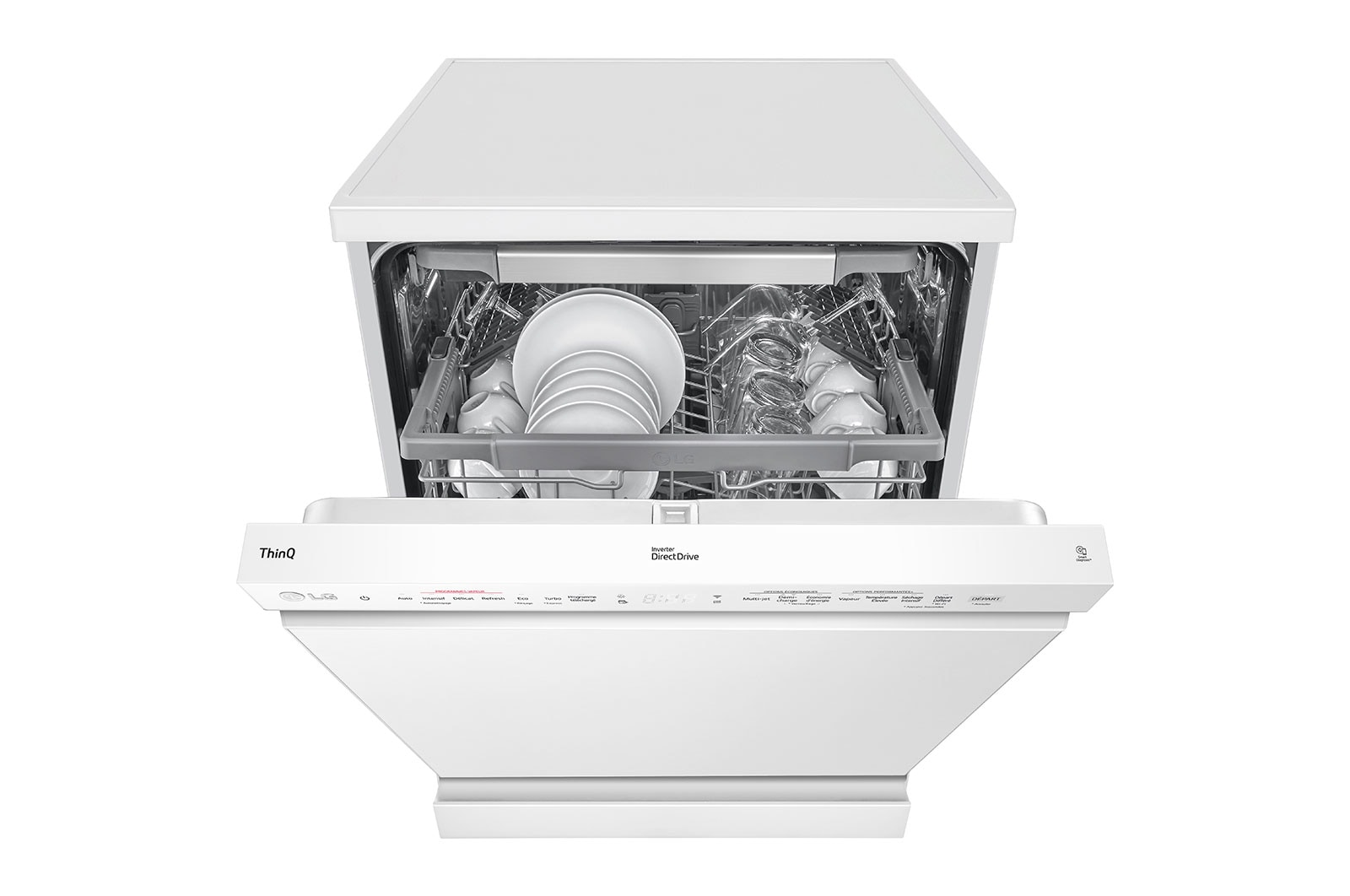 LG Lave-vaisselle | TrueSteam™ | QuadWash™ | B | Inverter Direct Drive | Connecté WIFI, LG DF365FWS