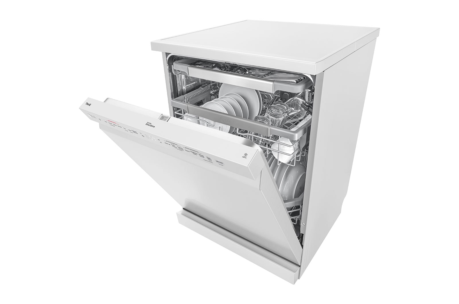 LG Lave-vaisselle | TrueSteam™ | QuadWash™ | B | Inverter Direct Drive | Connecté WIFI, LG DF365FWS