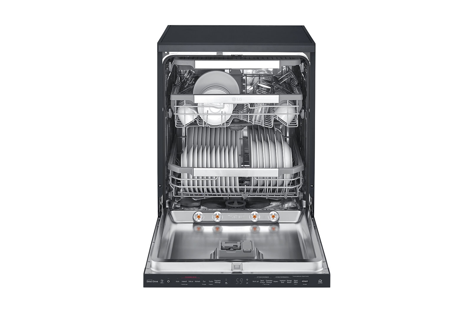 LG Lave-vaisselle | TrueSteam™ | QuadWash™ | A+++ | Inverter Direct Drive | Connecté WIFI, LG DF415HMS