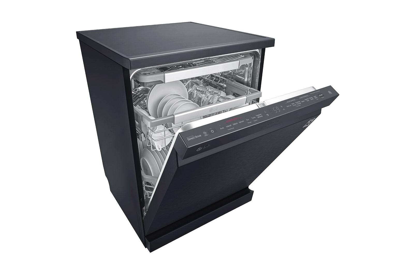 LG Lave-vaisselle | TrueSteam™ | QuadWash™ | A+++ | Inverter Direct Drive | Connecté WIFI, LG DF415HMS