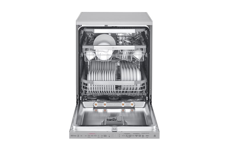 LG Lave-vaisselle | TrueSteam™ | QuadWash™ | A+++ | Inverter Direct Drive | Connecté WIFI, LG DF415HSS