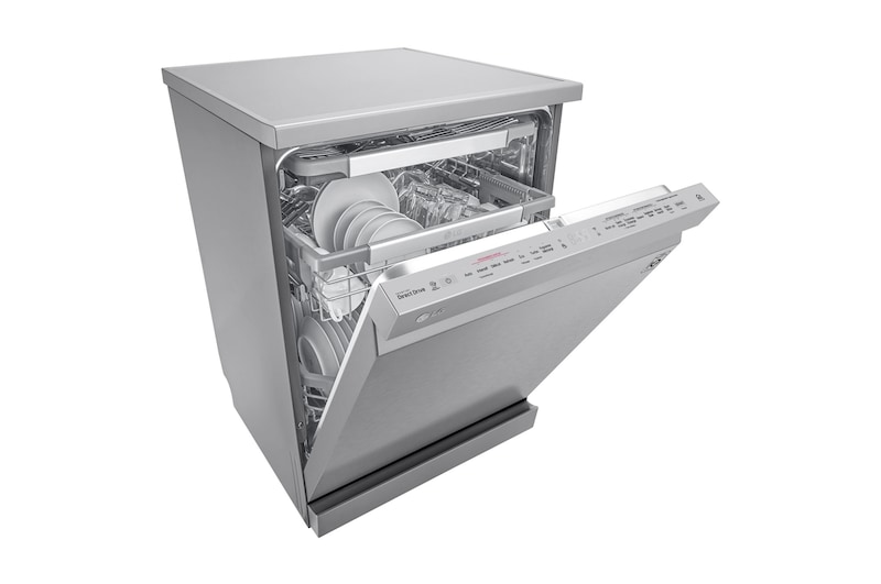 LG Lave-vaisselle | TrueSteam™ | QuadWash™ | A+++ | Inverter Direct Drive | Connecté WIFI, LG DF415HSS