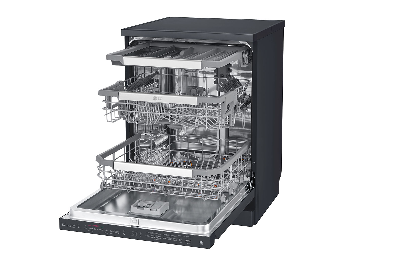 LG Lave-vaisselle | TrueSteam™ | QuadWash™ | D | Inverter Direct Drive | Connecté WIFI, LG DF425HMS