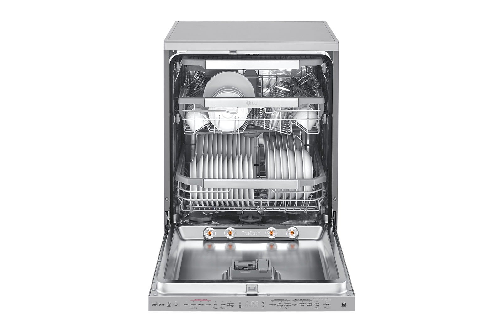 LG Lave-vaisselle | TrueSteam™ | QuadWash™ | D | Inverter Direct Drive | Connecté WIFI, LG DF425HSS