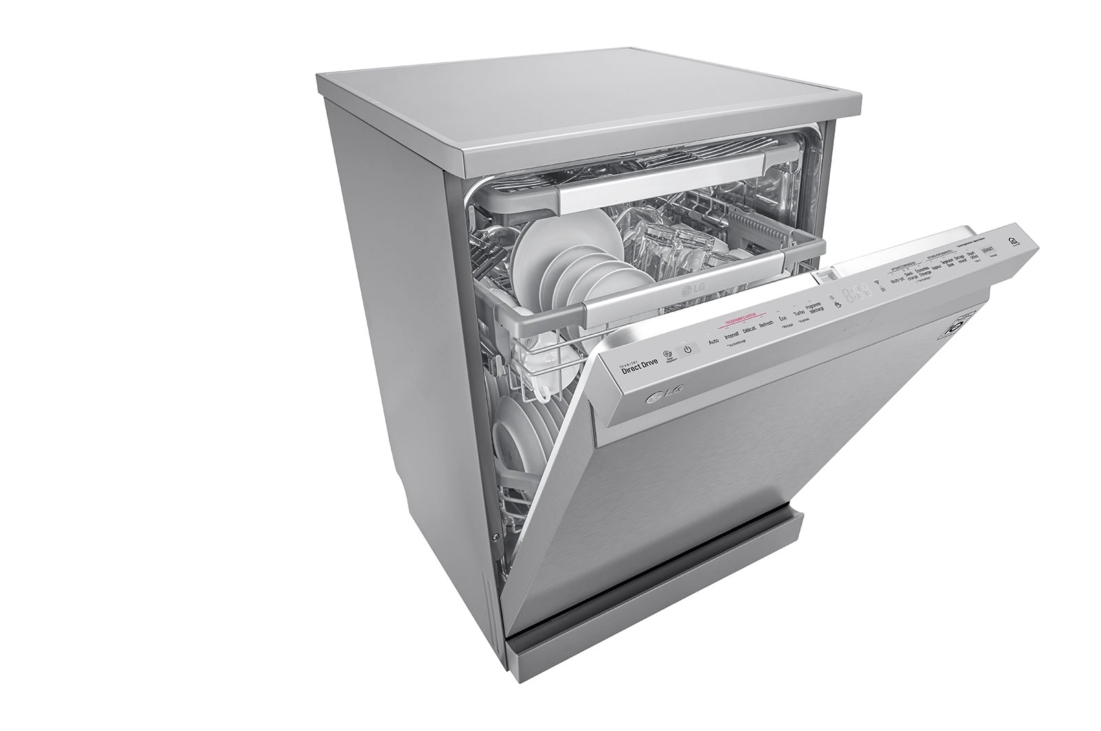 LG Lave-vaisselle | TrueSteam™ | QuadWash™ | D | Inverter Direct Drive | Connecté WIFI, LG DF425HSS