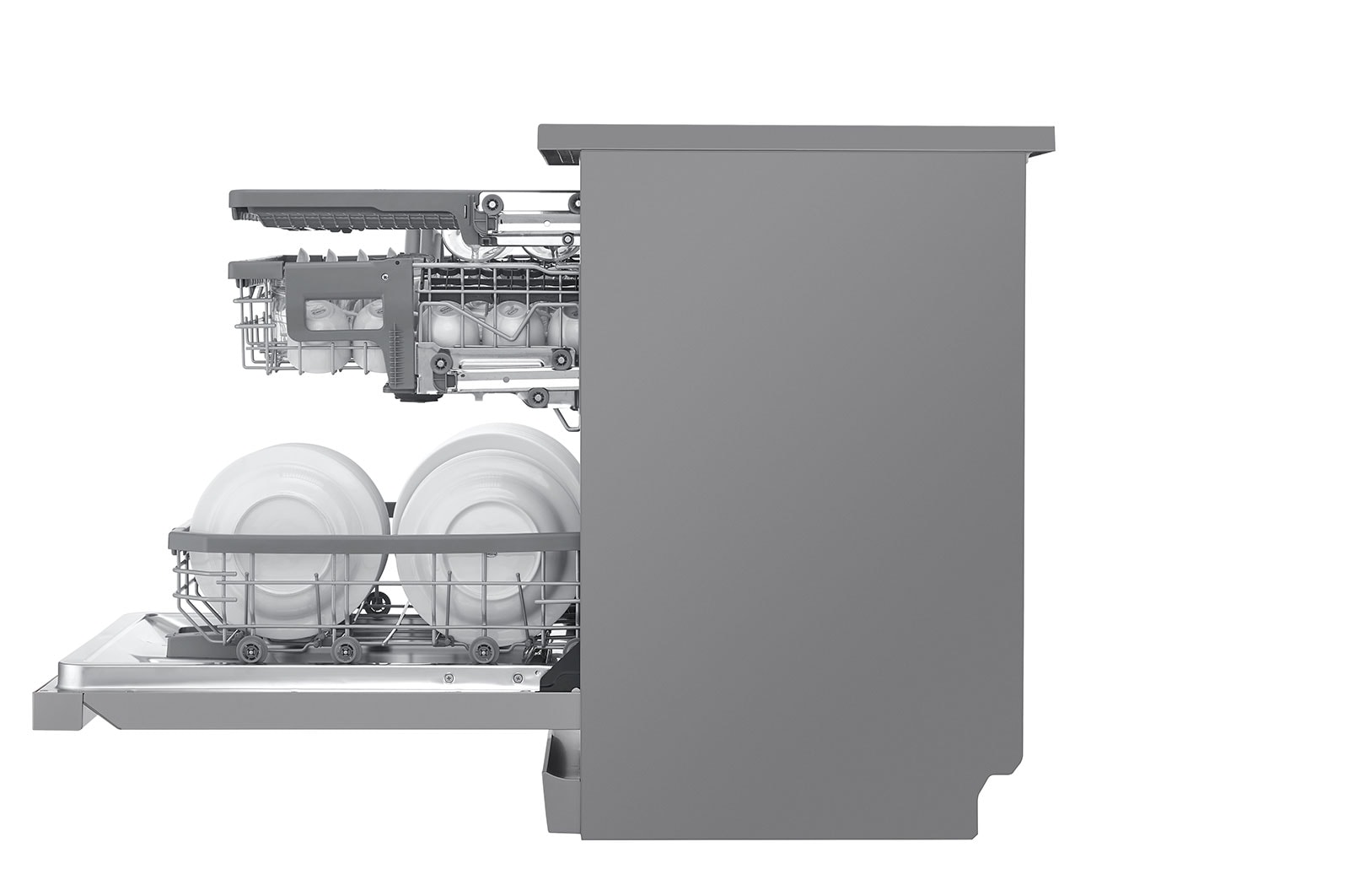 LG Pack | Lave-vaisselle LG DF455HSS + Micro-ondes MS2032, LG DF455HSS.MS2032