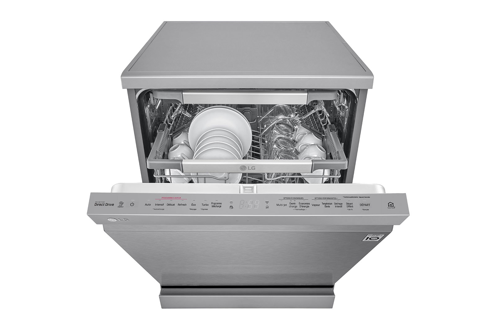 LG Pack | Lave-vaisselle LG DF455HSS + Micro-ondes MS2032, LG DF455HSS.MS2032