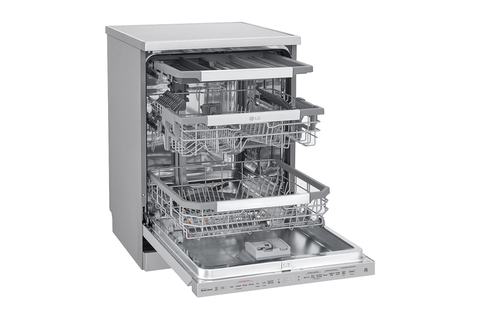 LG Pack | Lave-vaisselle LG DF455HSS + Micro-ondes MS2032, LG DF455HSS.MS2032