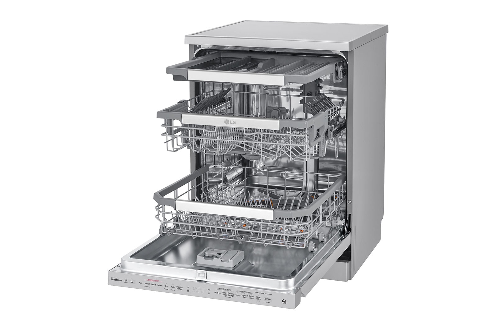 LG Pack | Lave-vaisselle LG DF455HSS + Micro-ondes MS2032, LG DF455HSS.MS2032