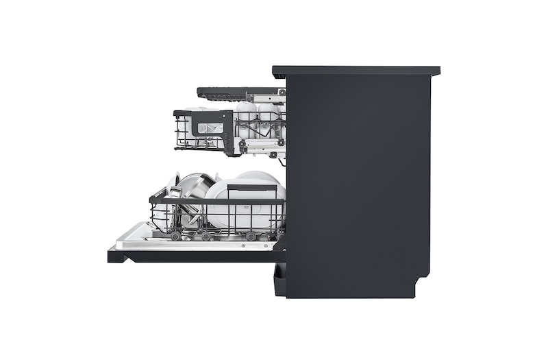 LG DF587HMS Vue de côté