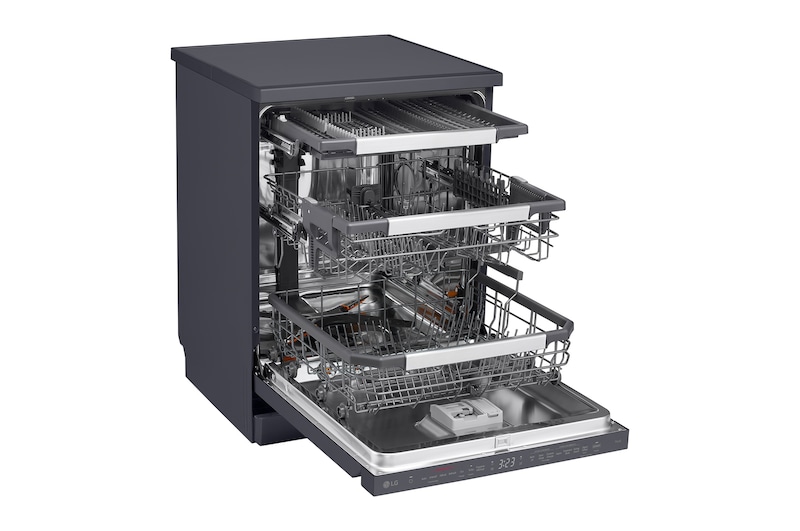 LG DF587HMS Vue de côté