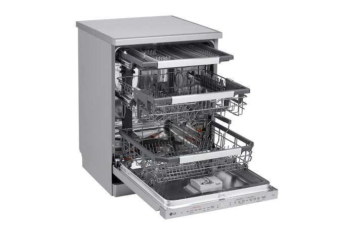 LG DF587HVS Vue de côté