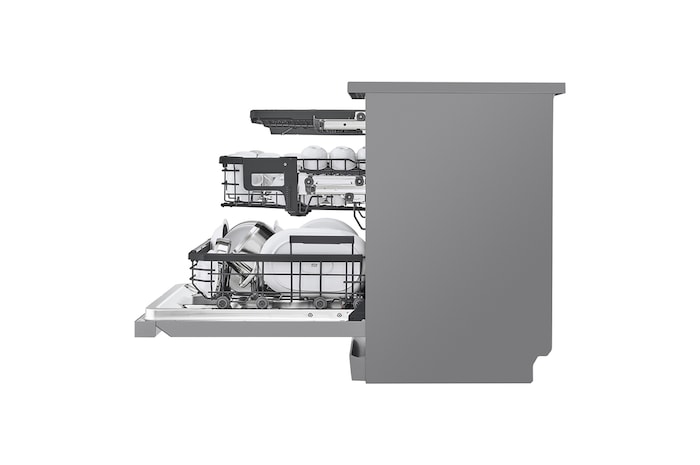 LG DF587HVS Vue de côté