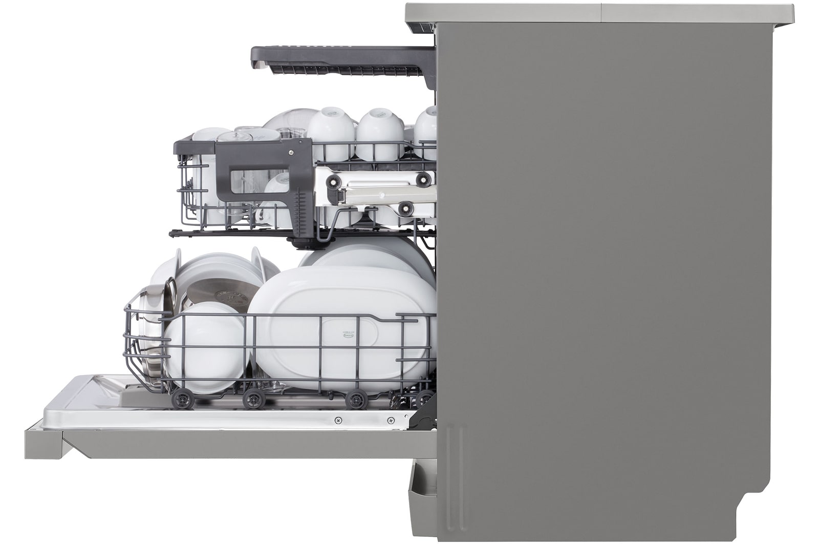 LG DF243FVS Vue de côté