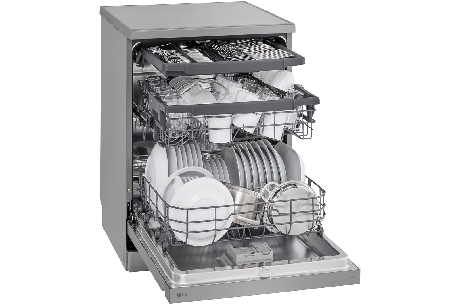 LG DF243FVS Vue de côté
