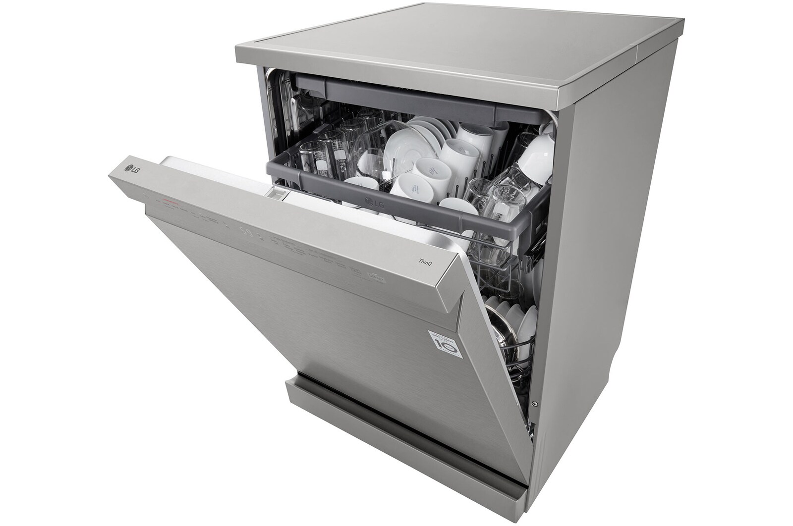 LG DF243FVS Vue de côté