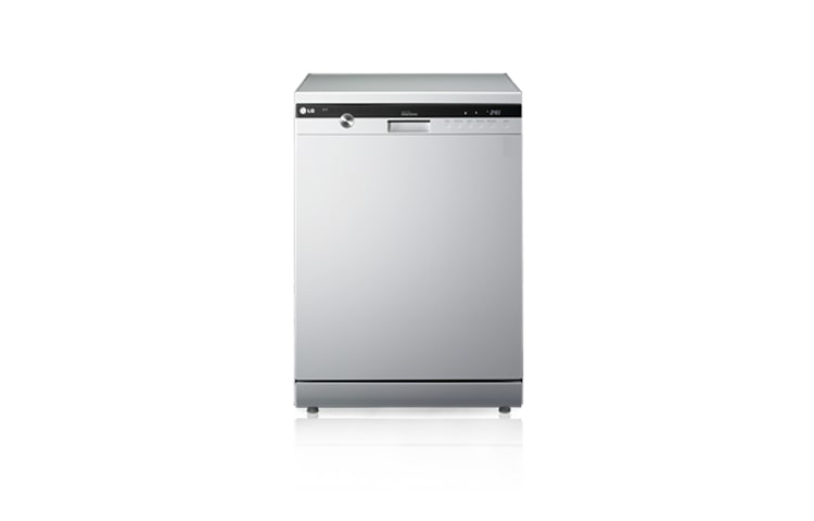 Vue avant de Lave-vaisselle Vapeur Direct Drive LG D14020WHS LG D14020WHS