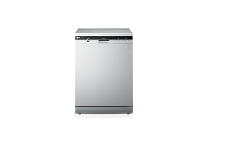 Vue avant de Lave-vaisselle Vapeur Direct Drive LG D14120WHS LG D14120WHS