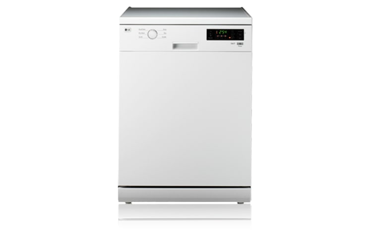 Vue avant de Lave-vaisselle Système Direct Drive LG D14121WH